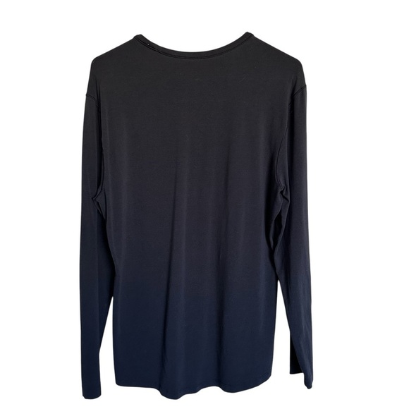 Lululemon Black Crewneck Long Sleeve Shirt Mens - Picture 2 of 8